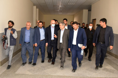 بازدید وزیر علوم، تحقیقات و فناوری و جمعی از مسئولین از پردیس دانشگاه سلمان فارسی کازرون