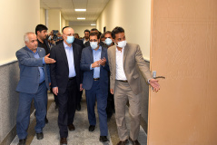 بازدید وزیر علوم، تحقیقات و فناوری و جمعی از مسئولین از پردیس دانشگاه سلمان فارسی کازرون
