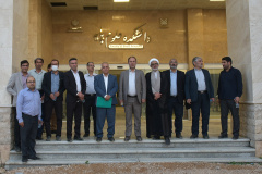 بازدید معاون وزیر و هیئت همراه از دانشگاه سلمان فارسی کازرون