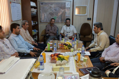 بازدید دکتر گردانی از پروژه‌های عمرانی پردیس دانشگاه سلمان فارسی کازرون
