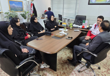 تقویت همکاری‌های دانشگاه سلمان فارسی کازرون و جمعیت هلال احمر کازرون