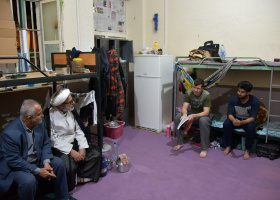 دیدار و گفتگوی مسئولان دانشگاه سلمان فارسی کازرون با دانشجویان ساکن در خوابگاه‌های دانشجویی