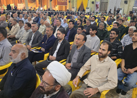 حضور دانشگاهیان دانشگاه سلمان فارسی کازرون در مراسم سالروز شهادت امام جمعۀ شهید کازرون