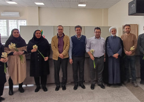 دیدار صمیمی جمعی از مسئولان دانشگاه با کارکنان