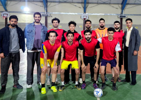 برپایی رقابت‌های فوتسال درون‌دانشگاهی پسران دانشگاه سلمان فارسی کازرون