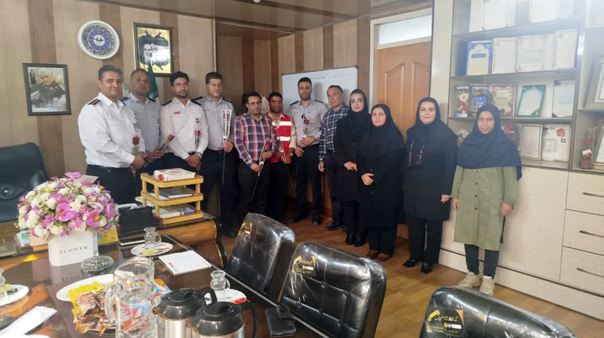 آمادگی مرکز مشاوره، سلامت و سبک زندگی دانشگاه سلمان فارسی کازرون جهت ارائۀ خدمات ویژه به آتش‌نشان‌های کازرون