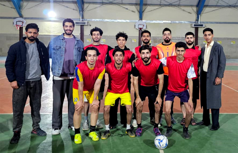 برپایی رقابت‌های فوتسال درون‌دانشگاهی پسران دانشگاه سلمان فارسی کازرون